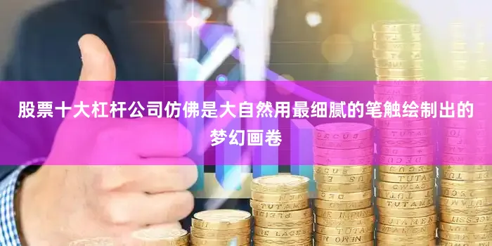 股票十大杠杆公司仿佛是大自然用最细腻的笔触绘制出的梦幻画卷