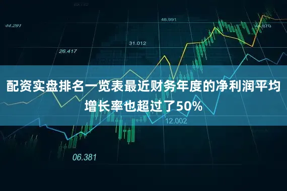 配资实盘排名一览表最近财务年度的净利润平均增长率也超过了50%